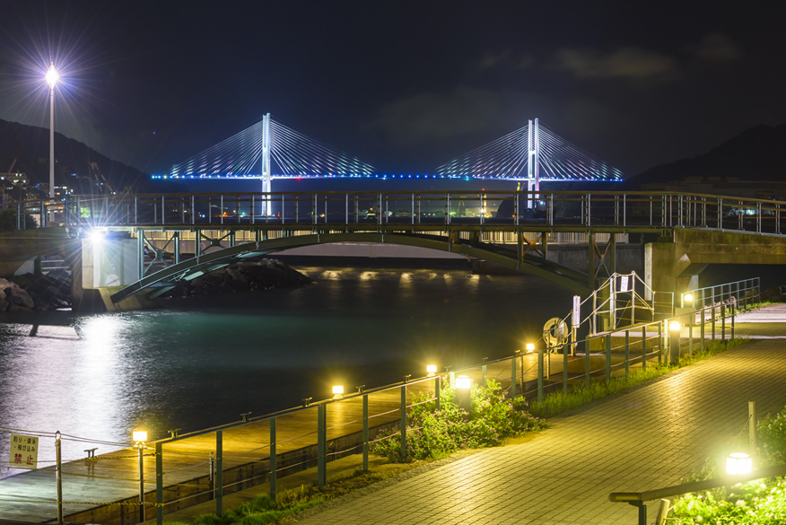 水邊之森公園（含稻佐山電波塔／巨型懸臂式起重機／女神大橋）：1